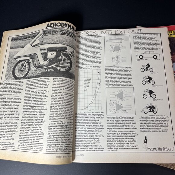 Vtg. 9x Motor Cycle Mechanic Magazines 1973 - 1976 Bikes Printed In England - Picture 13 of 16